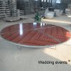 wedding stage for event ound aluminum portable