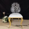 Wedding chair thrones modern Led light clear acrylic