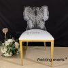 Chair for bride groom butterfly Shape Illuminated