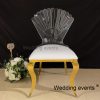 Wedding chair manufacturers transparent acrylic back