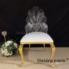 Wedding chair for rent acrylic back LED