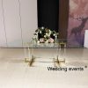 Acrylic dining table transparent crystal