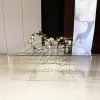 Glass Rectangle Dining Table Clear Acrylic