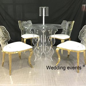 acrylic event dining tables