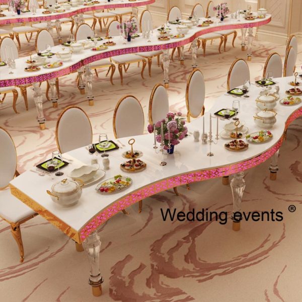 wedding acrylic table