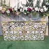 Custom Bar Counter Antique Flower Pattern Rectangle