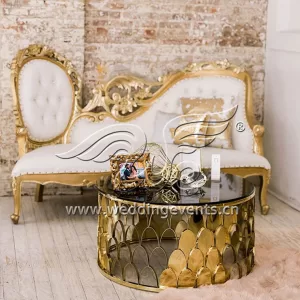 Gold Cake Table