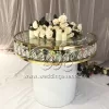 Cake Table for Wedding Luxury Crystal Pendant Round
