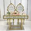 Crystal Wedding Cake Table Stainless Steel Frame