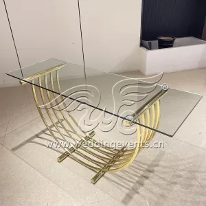 Glass Cake Table
