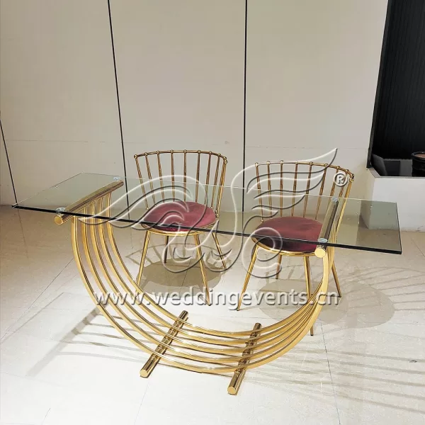 Glass Cake Table