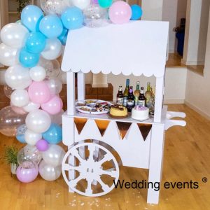candy cart wedding