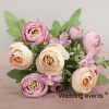Flowers for decoration wedding bride use Decorative