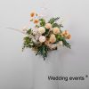Fake rose bouquet wedding events artificial flowers