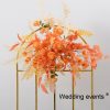 Wedding fake flowers large stage decor