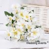 Fake flower wedding decor plastic bouquet