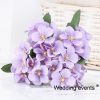 Permanent botanicals bridal use purple flower bouquet