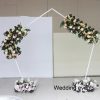 Flower row wedding arch decor