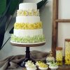 Fake cakes for stand three layer simulation wedding