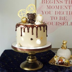 decorated dummy cake