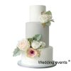 Fake cakes for wedding artificial fondant design