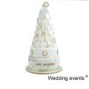 Wedding cakes fondant Macaroon tower design