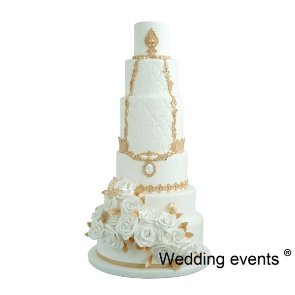 fake cake wedding