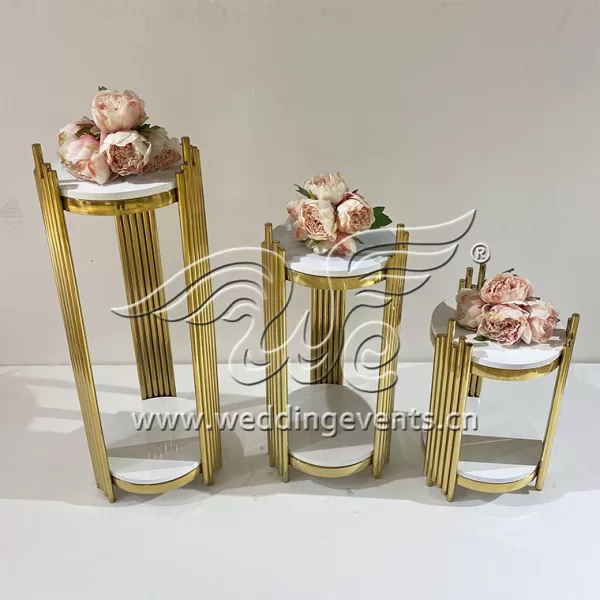 Flower Pillars Wedding Decorations