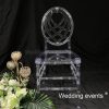 Stacking wedding chair plastic party