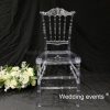 Wedding chair for bride Clear plastic stacking