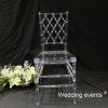 Hotel stackable chair wedding event