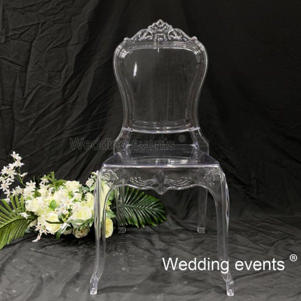 ghost chair wedding reception