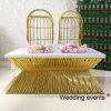 Wedding table for reception MDF top banquet