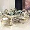 Rectangle Wedding Tables Restaurant Stainless Steel
