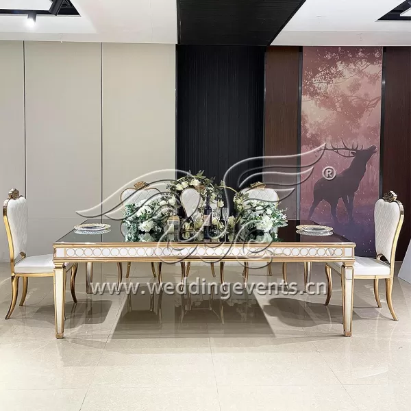Rectangle wedding tables