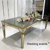 Bride groom wedding table luxurious