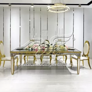 Bride Groom Wedding Table Luxurious