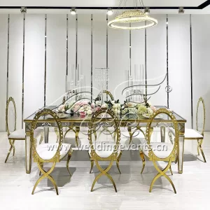 Bride Groom Wedding Table Luxurious