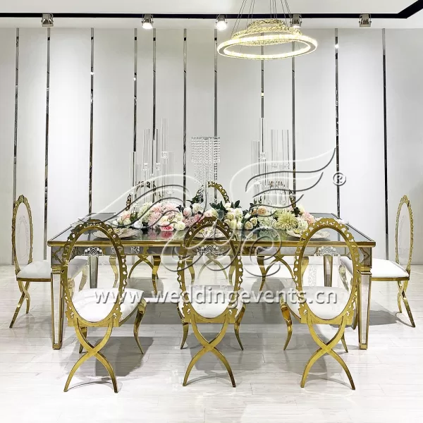Bride Groom Wedding Table Luxurious