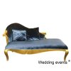 Wedding sofa 2 seater couple king queen throne