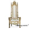 Throne Wedding Chairs king and queen use