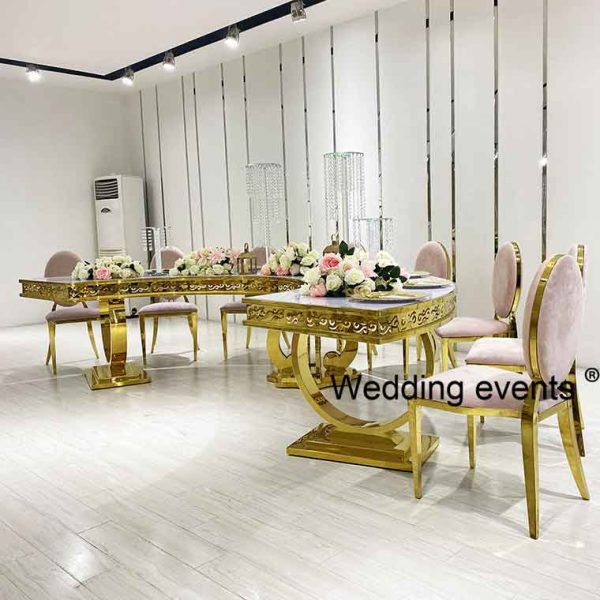 Gold Wedding Table