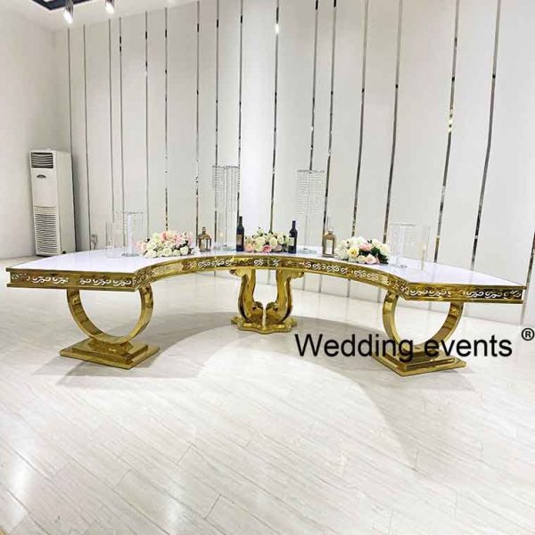 Gold Wedding Table