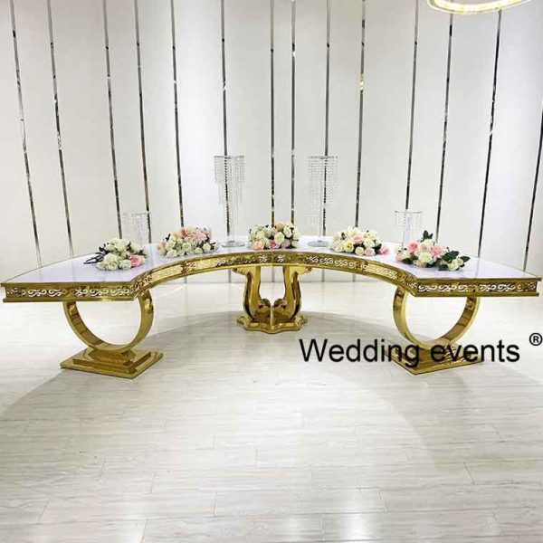 Gold Wedding Table