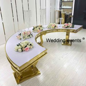 Gold Wedding Table