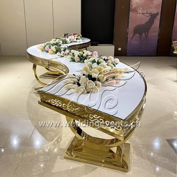 Gold Wedding Table