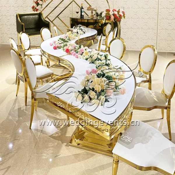 Gold Wedding Table