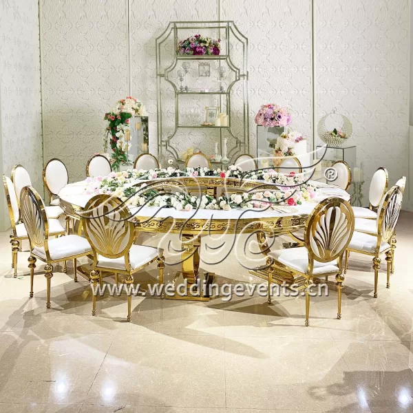 Gold Wedding Table
