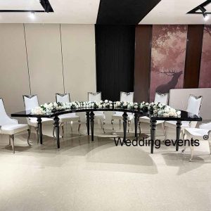 Black Wedding Tables