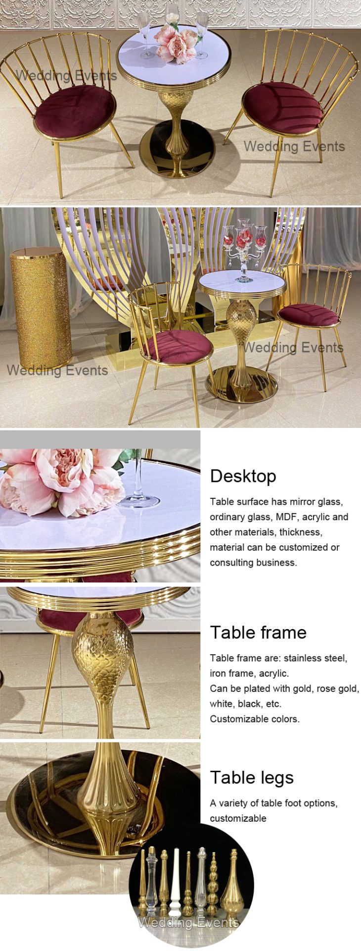 Wedding Cake Tables